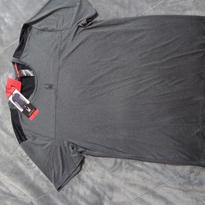 NWT Men's Spyder size medium grey and black T-shirt